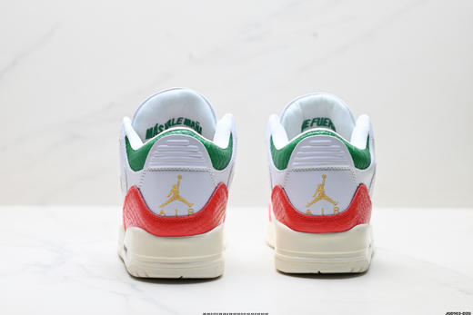 耐克乔丹Air Jordan 3 Retro墨西哥限定中帮复古篮球鞋IO1752-100男女鞋 商品图4
