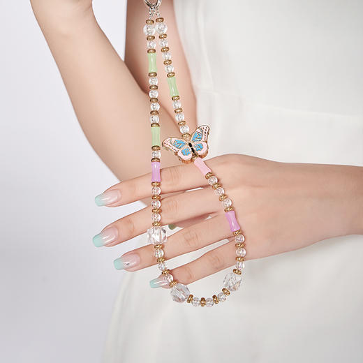 大英博物馆 东方梦境系列 粉黛之梦手机链 商品图1