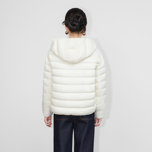 「高货wl」全新升级【铂金会员514/天猫699/差价185】(02227)洛诗琳90白鸭绒轻薄防风羽绒服2025冬季泡芙短款保暖外套 商品图3