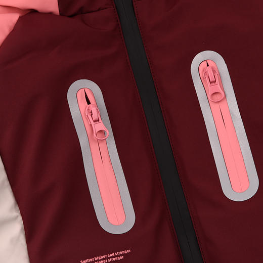 棉果果冬季新品女童涤丝纺羽绒保暖加厚滑雪服滑雪羽绒服M422102925607 商品图2