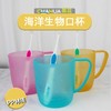 【茶花】漱口杯（3个装）颜色随机家用刷牙杯洗漱杯牙杯杯子塑料防 商品缩略图0
