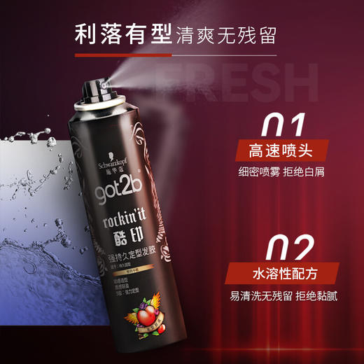 Got2b酷印强持久发胶250ml 商品图1