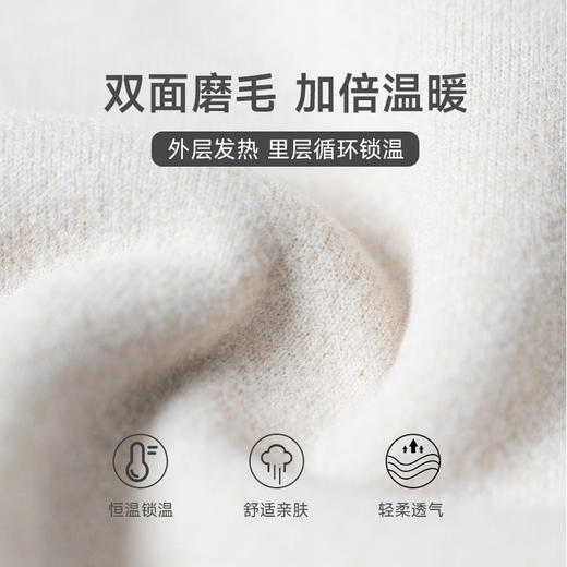 【99元2件】女士秋冬磨毛打底背心胸垫一体保暖背心【FF25816】 商品图5