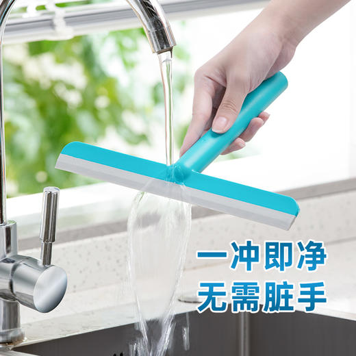 【茶花】短柄玻璃刮水器洗手间刮毛发 商品图2
