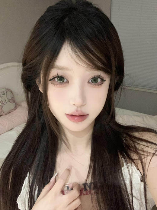 Kira Fairy日抛 · 蕨类留白｜14.2mm白狮参考着色中大直径 日抛十片装 商品图6