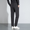 罗蒙秋冬微弹休闲裤男士宽松版型不勒肚可穿腰带修饰腿型显腿长长裤子 商品缩略图5