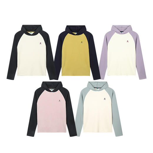 【品牌特惠】ACMEITEM爱棵米插肩袖连帽卫衣GAG3310143G 商品图4