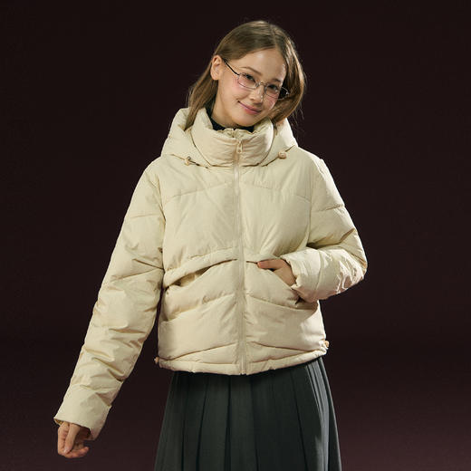 Ariseism 美式复古棉服女冬季新款加厚保暖外套 商品图3