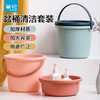 【茶花】轻漾脸盆加厚洗脸盆大容量学生家用宿舍洗衣盆洗衣桶 商品缩略图0