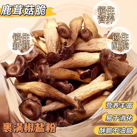 【醒粉福利14.9元】【非油炸零食】椒盐味鹿茸菇脆 15g/袋*6袋 商品图3
