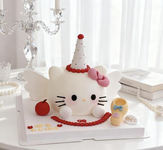 多款式~天使kitty干饭/大厨可爱卡通蛋糕-低糖处理无添加 商品图0