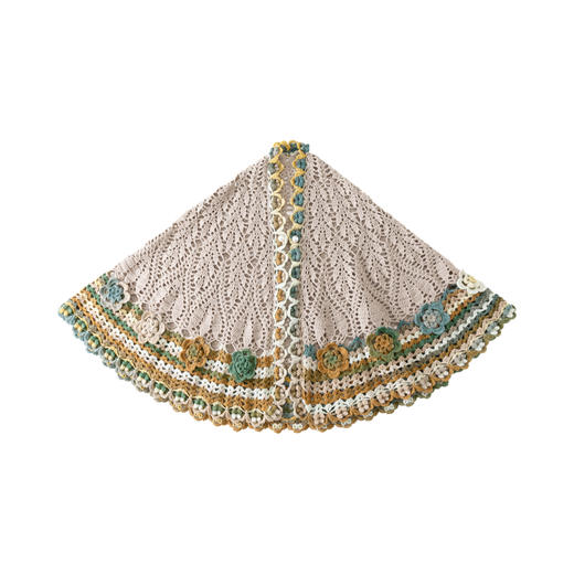 苏苏姐家叶锦花披肩手工diy钩针自制羊毛线编织毛线团材料包 商品图4