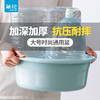 【茶花】脸盆塑料盆洗脸盆加厚耐用洗脚盆家用洗衣盆盆子洗衣服 商品缩略图2