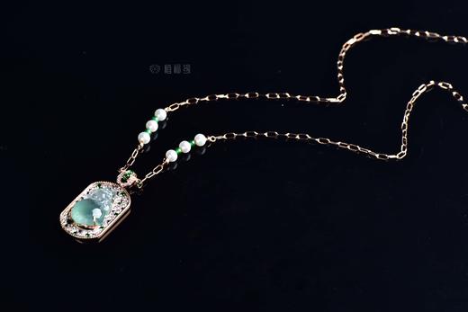 【福满心足】玻璃种翡翠貔貅项链-GZ12210051 商品图3