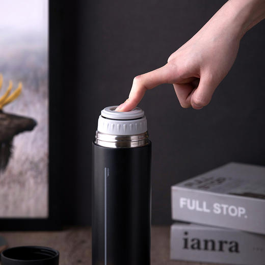 【茶花】不锈钢保温分享杯450ML 商品图2