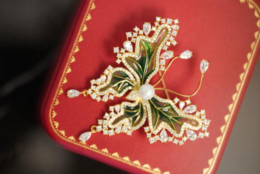 天然珍珠胸花 商品图4