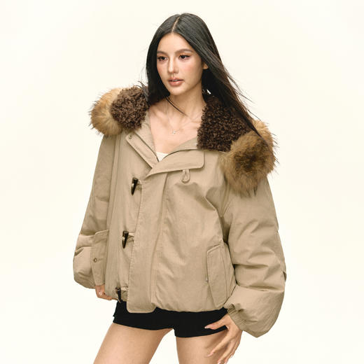 Ariseism 美式复古棉服冬季新款加厚保暖外套 商品图1