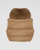 Yves Salomon - VEST MADE WITH LORO PIANA FLANNEL FABRIC/FOX - MACADAMIA - 女装 - 背心 - 夏威夷果棕 商品缩略图1