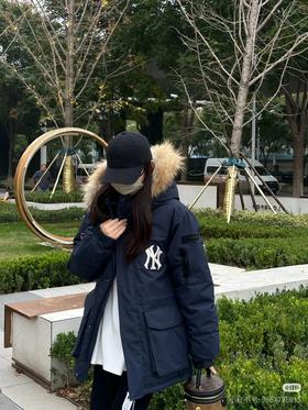 G616 M#LB高版本大毛领工装连帽毛领款羽绒服