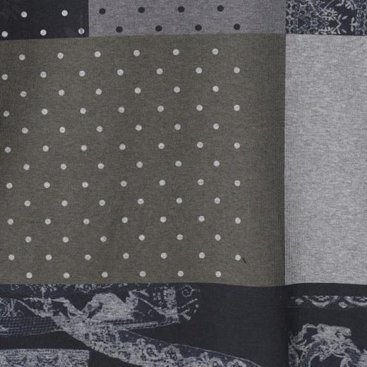 SDSA男士秋冬新款痞帅男装极简风拼色半高领长袖T恤休闲百搭上衣 商品图3