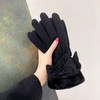 冬季【新款轻奢保暖手套 】女学生加厚棉触屏羽绒手套 骑车防寒防风加绒滑雪手套 商品缩略图13
