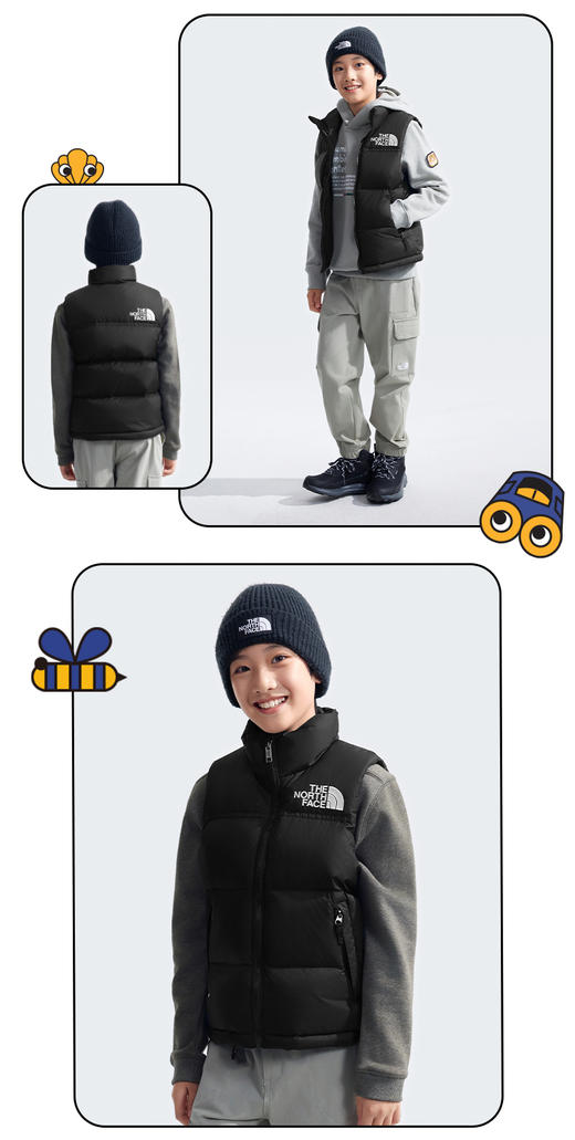 北面  25年秋冬  马甲  8A4B 商品图8