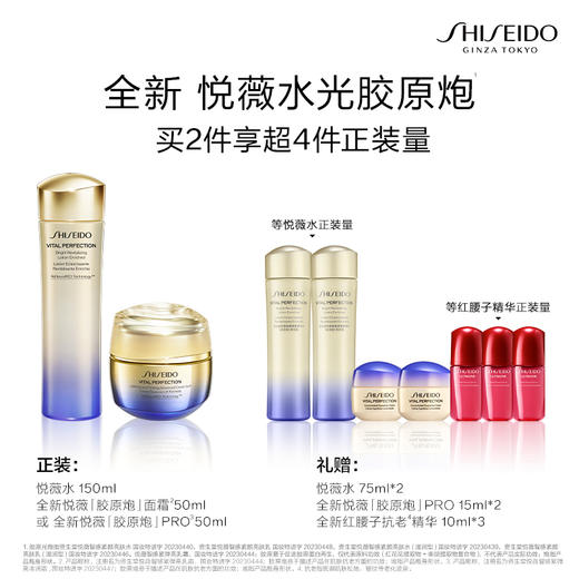 【12月】资生堂全新悦薇水150ml+[胶原炮]PRO面霜50ml 商品图1