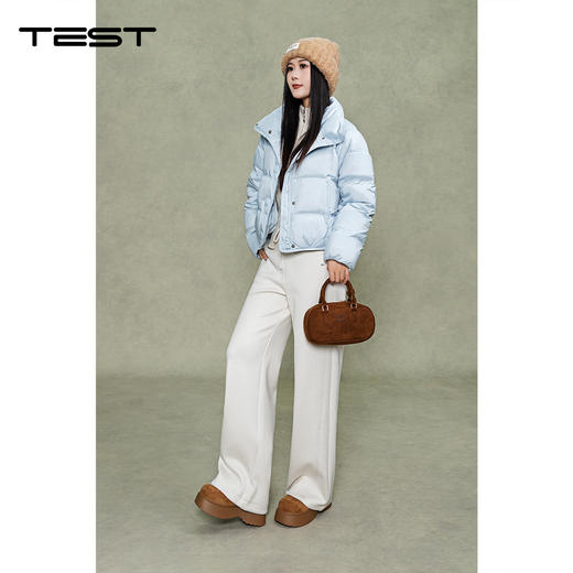 冬上新时髦柔软宽松显瘦保暖羽绒服2254037 商品图1