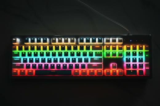 爱国心GT803机械全键盘/双皮奶双拼色键帽铝合金面板 商品图4