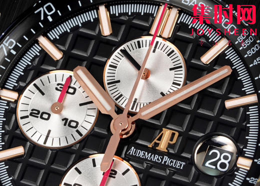 爱彼TK皇家橡树离岸计时26401系列 皇家橡树黑金 男士腕表 商品图4