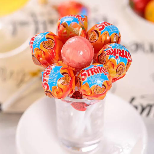 strike柠檬樱桃菠萝味棒棒糖565g 商品图2