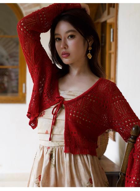 【门店同款】ENJOY夏季浪漫-压褶两件套连衣裙 157145304 商品图1