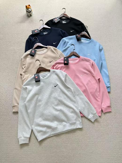 G634 耐#克 25秋季新款官方情侣款圆领上衣秋冬华棉纯棉卫衣 纯原福利 商品图0