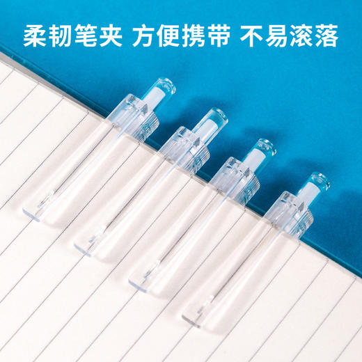 【JL】得力A122按动中性笔0.35mm  12支/盒 商品图3