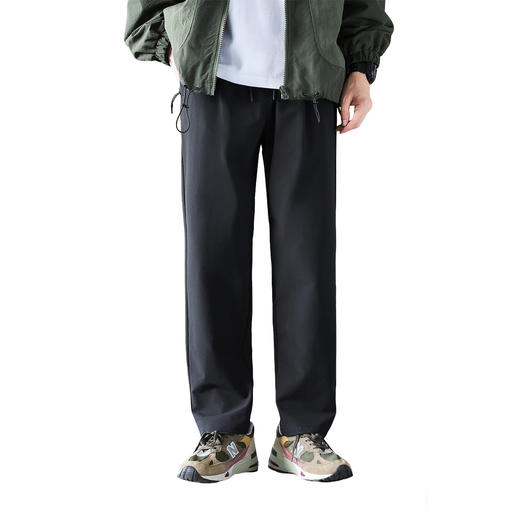 罗蒙休闲裤男士四面弹户外易打理宽松长裤拉链口袋立体剪裁舒适百搭裤子 商品图8