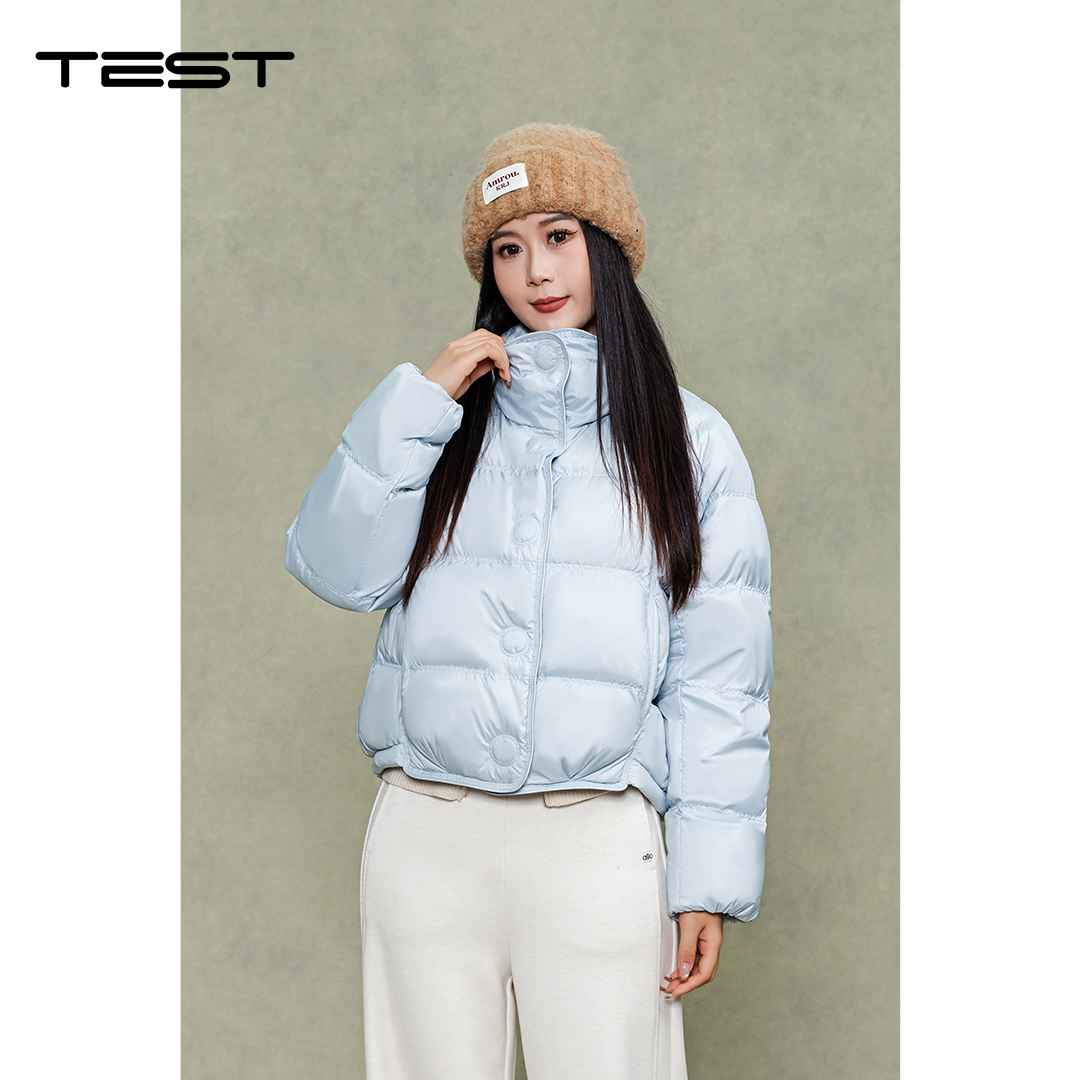 冬上新时髦柔软宽松显瘦保暖羽绒服2254037