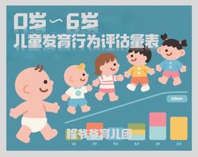 0岁〜6岁儿童发育行为评估量表