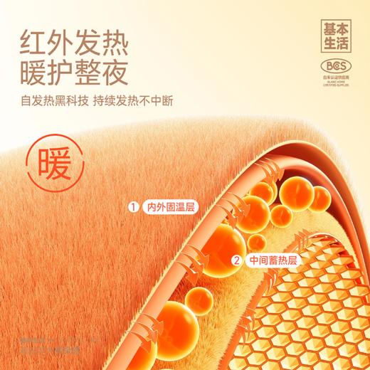 【白禾】【白禾上新】【25年新品上新福利价】5A抗菌远红外发热蓄暖春秋/冬被芯 商品图4