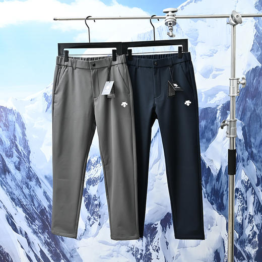 G629 DESCENTE 迪桑特25ss秋冬新款户外软壳加绒防水休闲长裤 商品图0