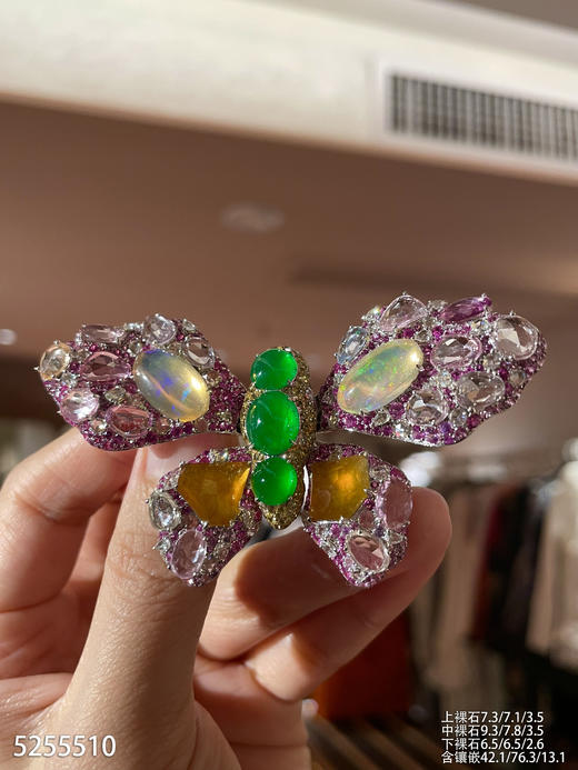 蝴蝶胸针【5255510】具体价格微信咨询 商品图1