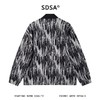 23167SDSA男士秋冬新款痞帅男装美式复古扎染撞色立领假两件卫衣百搭潮 商品缩略图5
