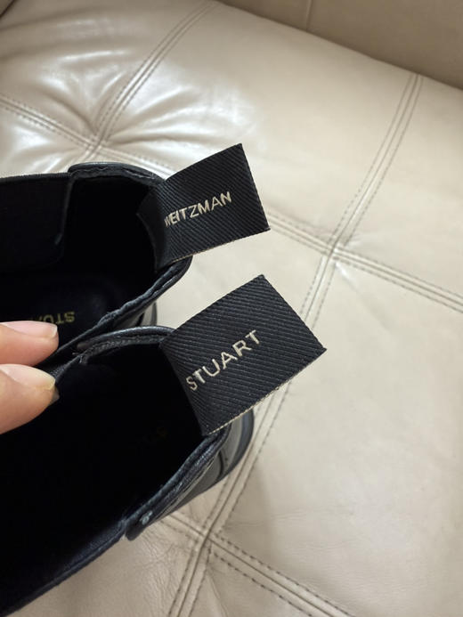 1028-1圆正夯货 sw shoho 超轻发泡厚底 烟囱靴 切尔西短靴靴 怒增7cm 商品图9