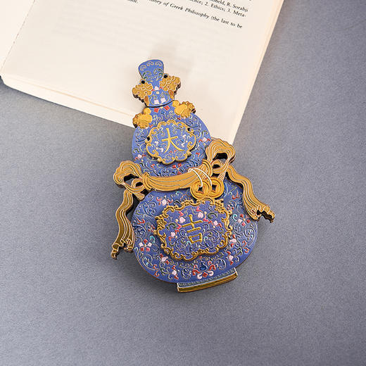 大英博物馆 东方梦境系列 福禄双全 葫芦木质抽拉冰箱贴 商品图3