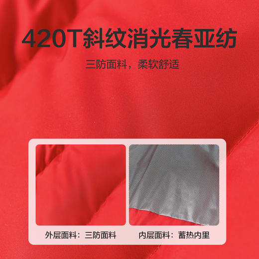 笛莎Deesha 童装女童羽绒服2025冬新款温暖连帽长款羽绒服 商品图3