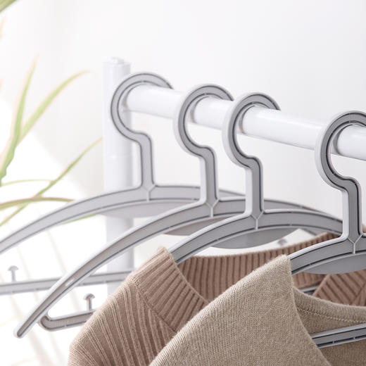 【茶花】弓形衣架宽肩无痕（16支装） 商品图8