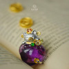 龢盒原创 紫水晶招财猫吊坠🐱守护好运 商品缩略图1