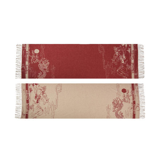 大英博物馆 东方梦境系列 提花披肩围巾 商品图6