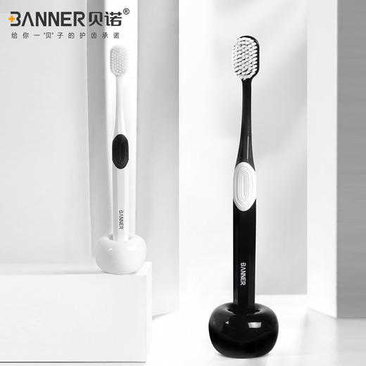 「买1送1！到手两套」宽头牙刷软毛情侣细软家庭装组合装防牙龈出血牙刷口腔护理 商品图3