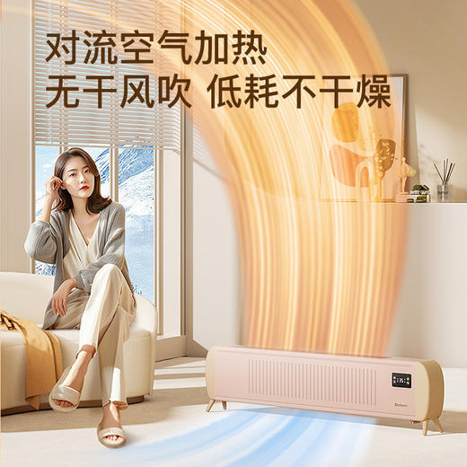 【开团】测评优品-百斯腾 踢脚线 石墨烯速热电暖器F2 商品图2