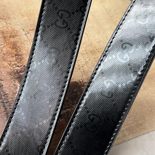 古家Logo 皮革皮带 印花腰带男女同款 商品图14